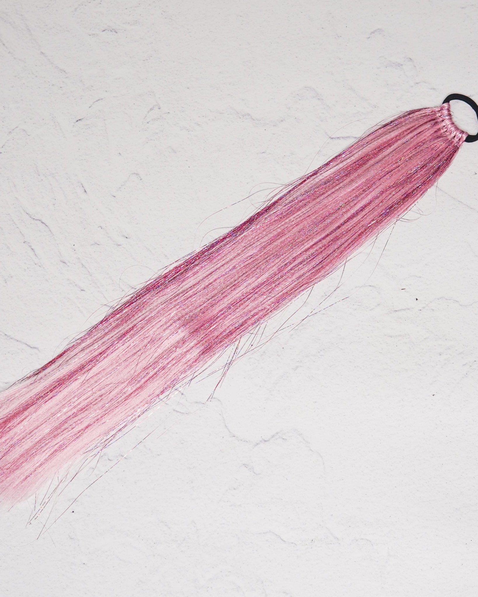 EASY BRAID ™ PINK GLITTER Extension - Milk & Honey Wigs