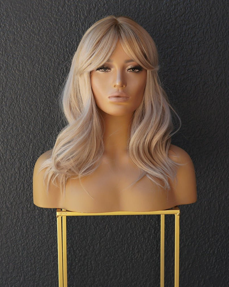ELSA Ombre Blonde Fringe Wig - Milk & Honey Wigs
