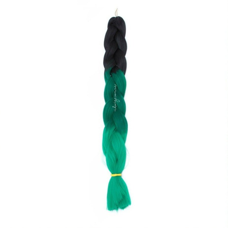 EMERALD SKY THREE TONE OMBRÉ 32" - Milk & Honey Wigs