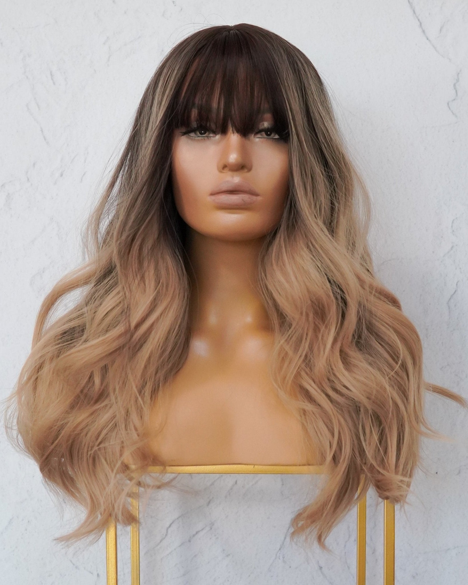 FIONA Ombre Fringe Wig - Milk & Honey Wigs