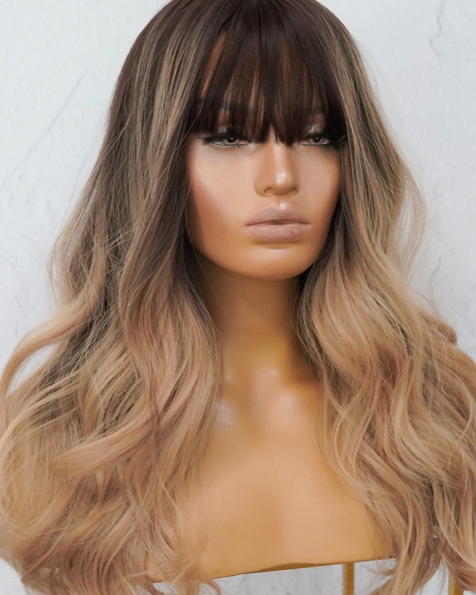 FIONA Ombre Fringe Wig - Milk & Honey Wigs
