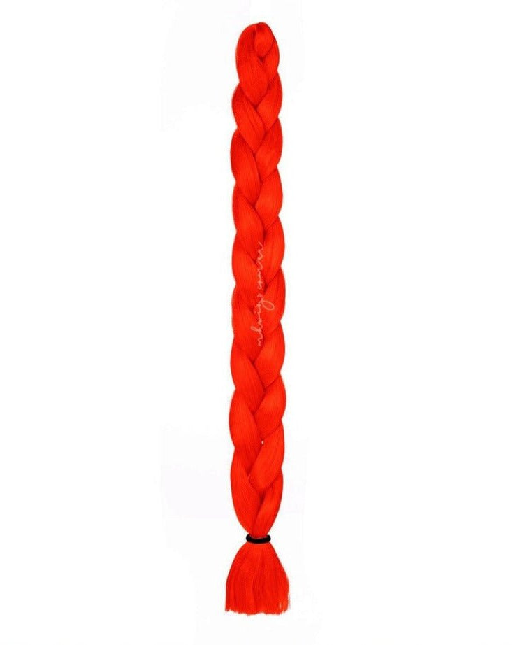 FIRE RED 41" - Milk & Honey Wigs