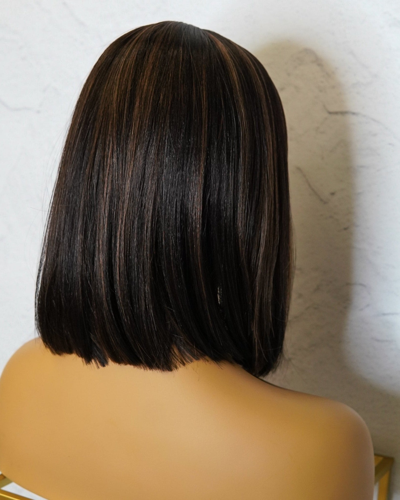 FRANKIE Chocolate Lace Front Wig - Milk & Honey Wigs