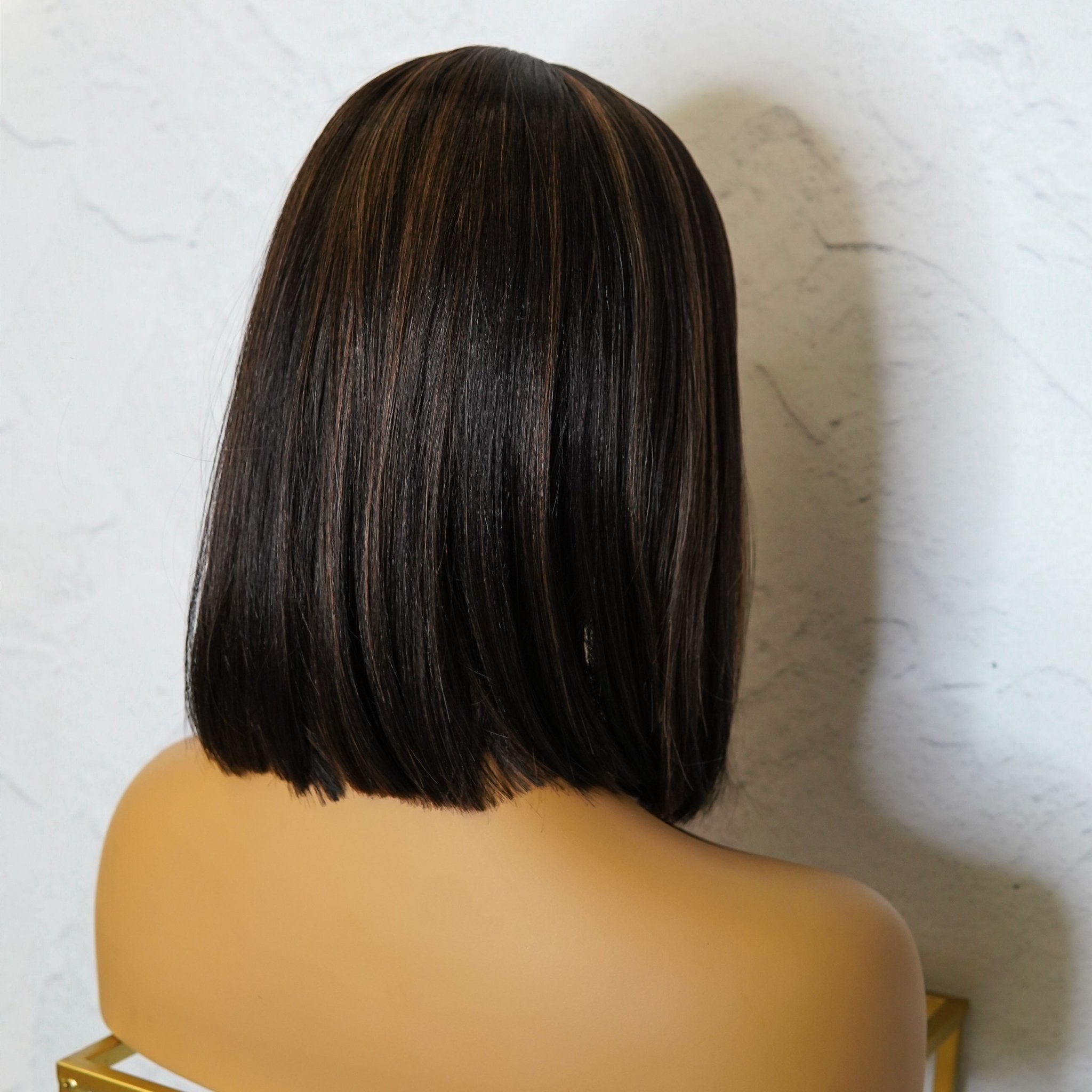 FRANKIE Chocolate Lace Front Wig - Milk & Honey Wigs
