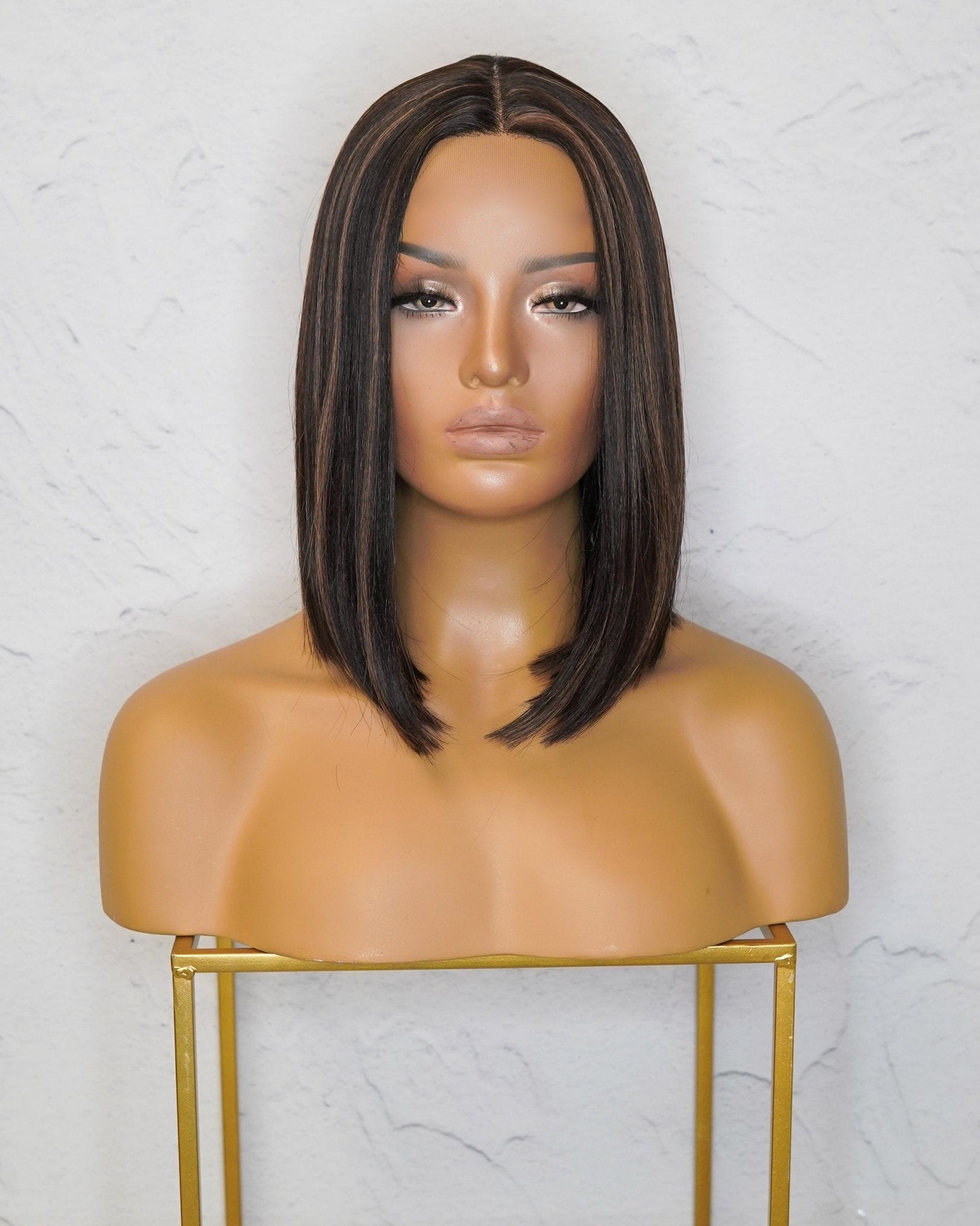 FRANKIE Chocolate Lace Front Wig - Milk & Honey Wigs