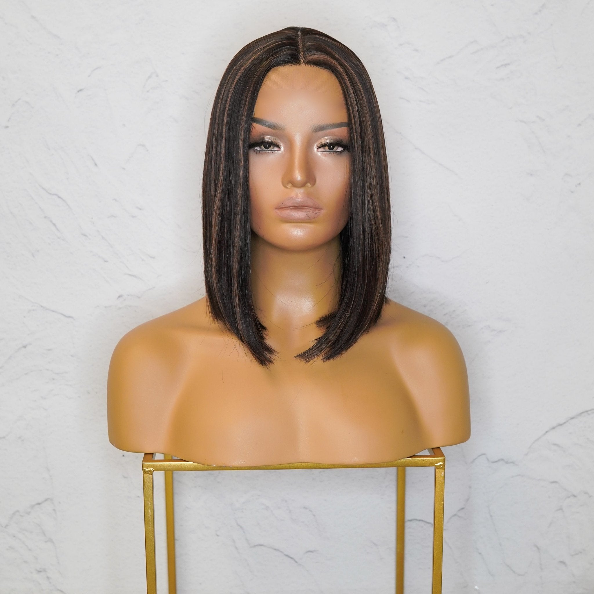 FRANKIE Chocolate Lace Front Wig - Milk & Honey Wigs