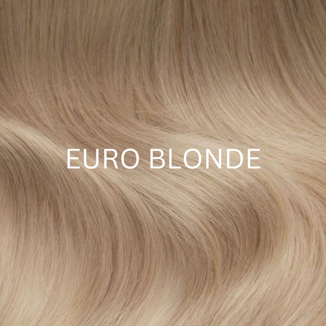 Genius Weft euro blonde human hair extensions, 100g | Milk & Honey Wigs