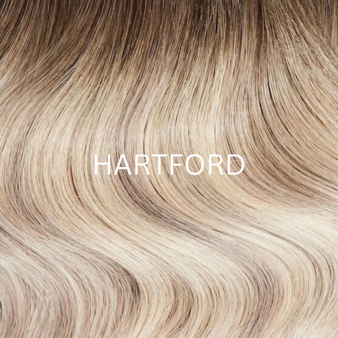 GENIUS WEFT - HARTFORD 18 INCH (100G) | Blonde, 18 Inch, Human Hair | Milk & Honey Wigs