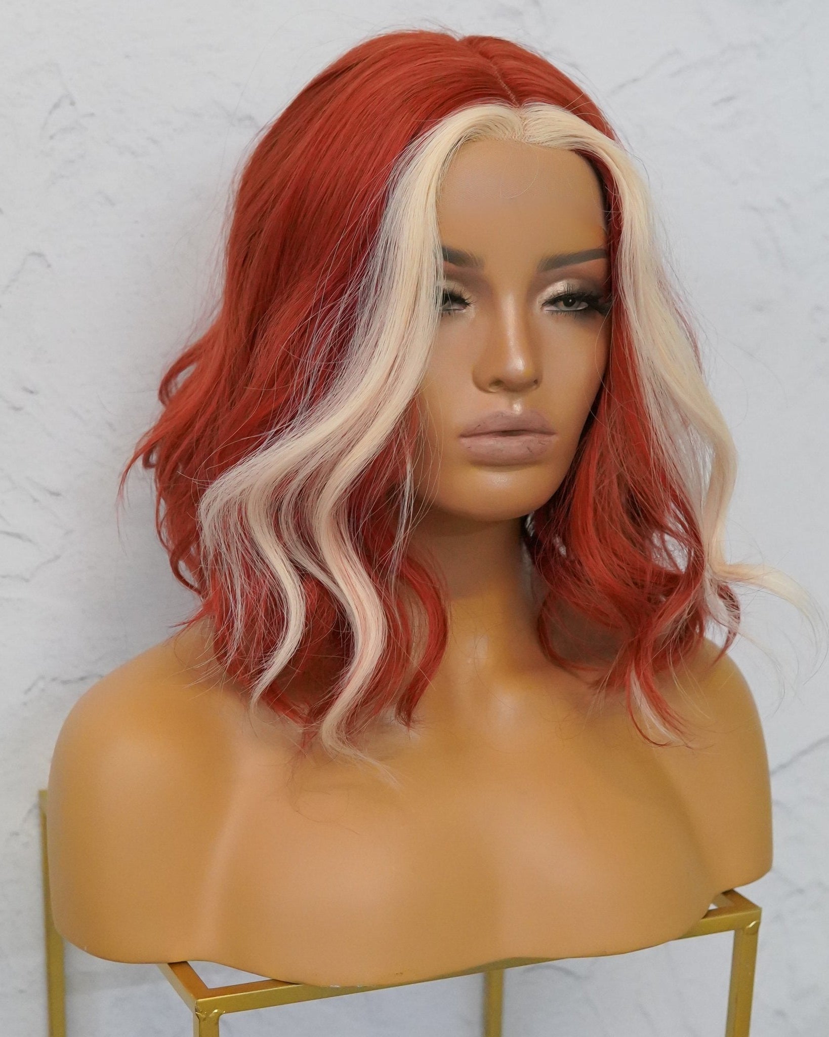 GIGI Red Lace Front Wig - Milk & Honey Wigs
