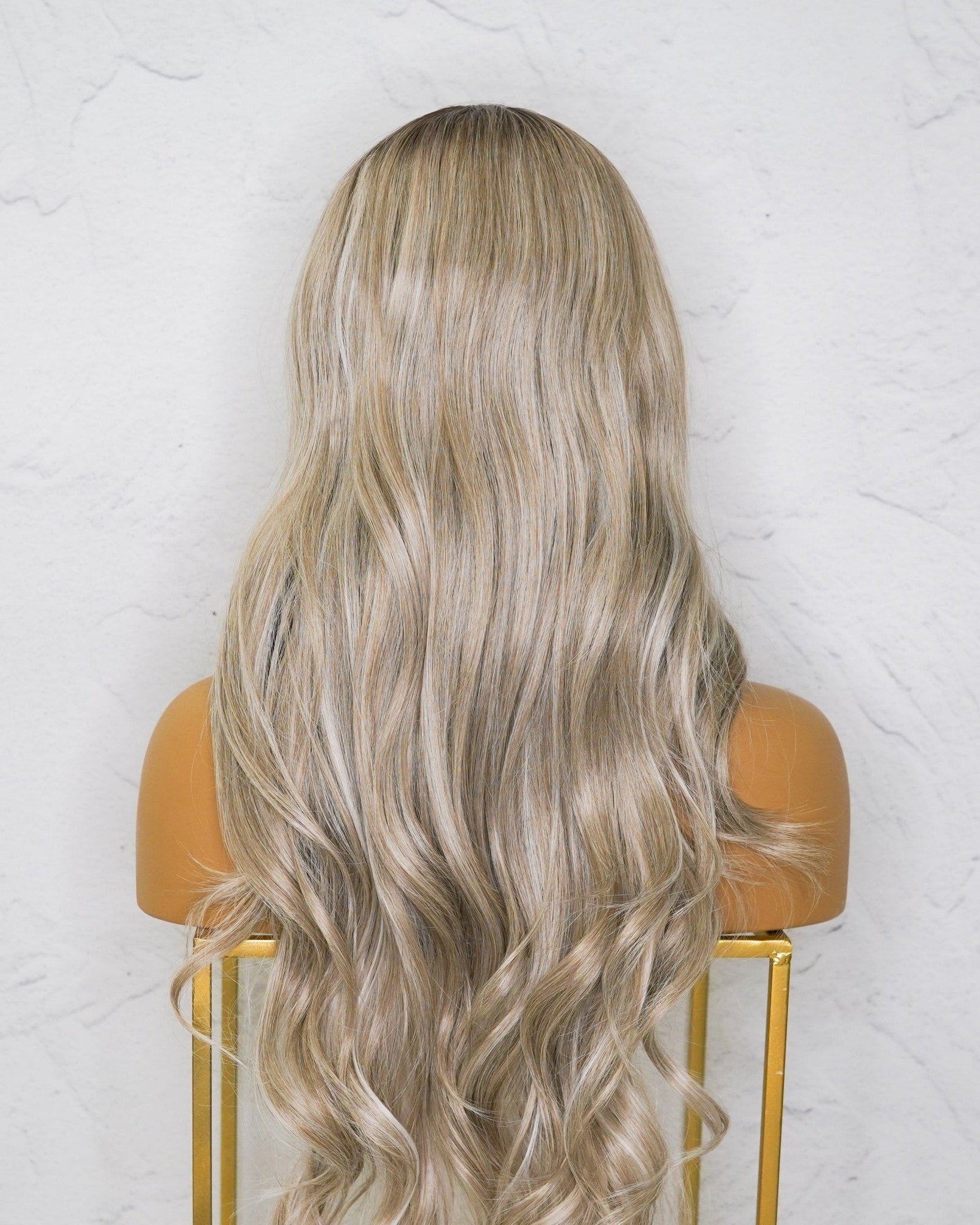 GISELE Ombre Blonde Lace Front Wig - Milk & Honey Wigs