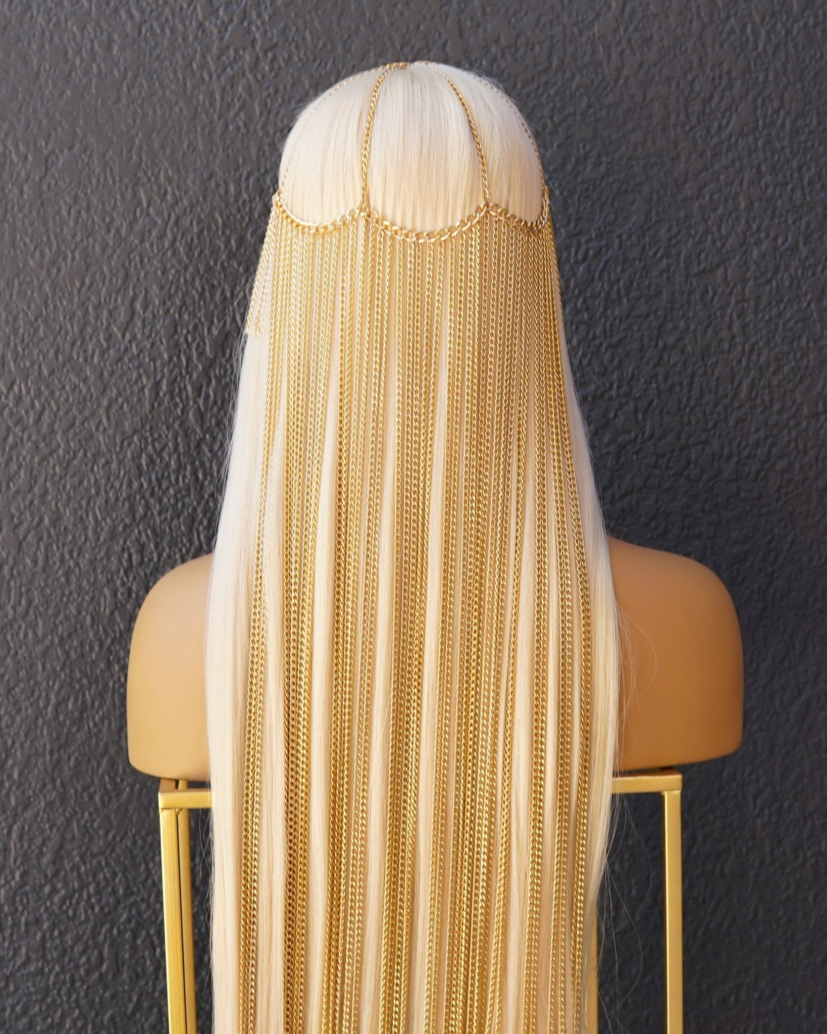 Gold Chain Headpiece - Milk & Honey Wigs