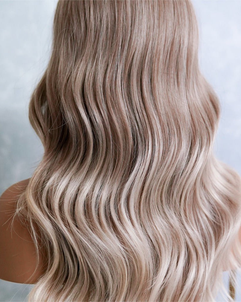GRACE Blonde Ombre Fringe Wig - Milk & Honey Wigs