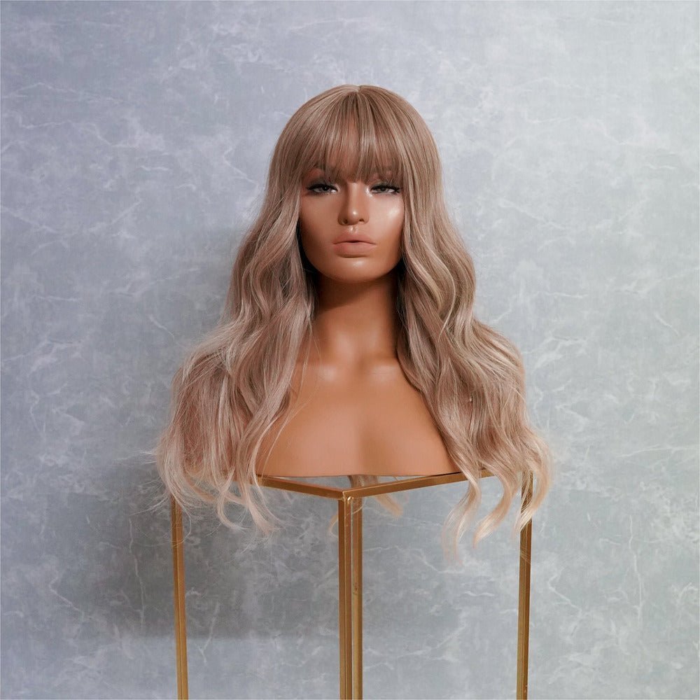 GRACE Blonde Ombre Fringe Wig - Milk & Honey Wigs