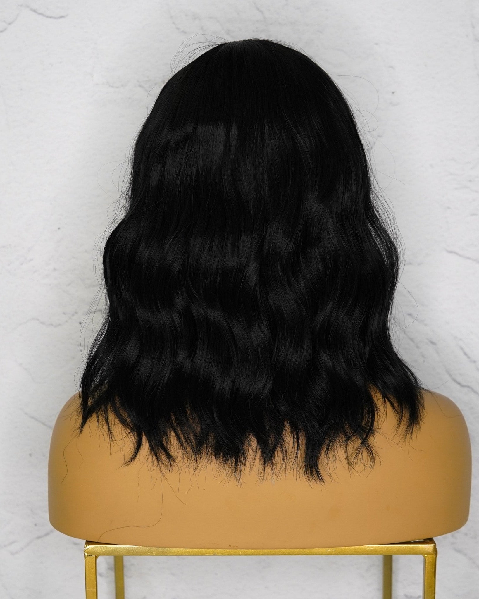 HAYLEY Black Bob Fringe Wig - Milk & Honey Wigs