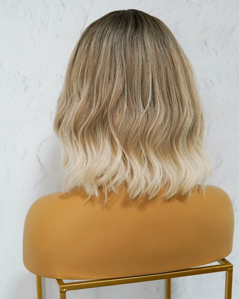 HAYLEY Ombre Three Tone Fringe Wig - Milk & Honey Wigs