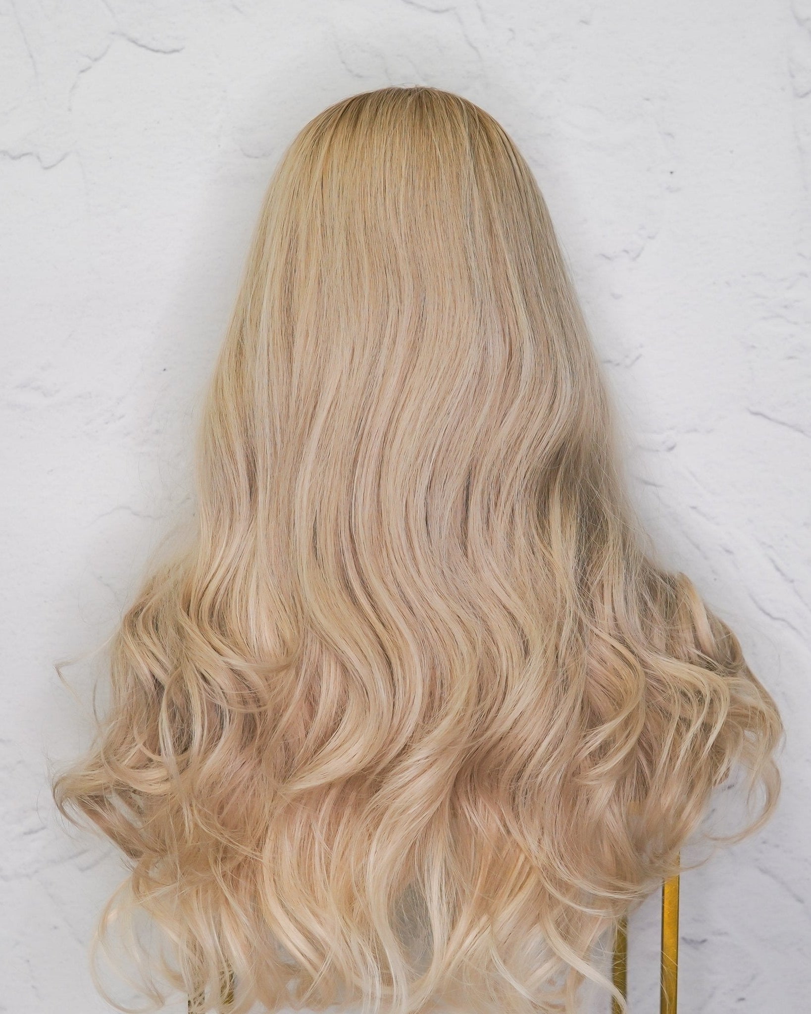 HEIDI Blonde Ombre Fringe Wig - Milk & Honey Wigs