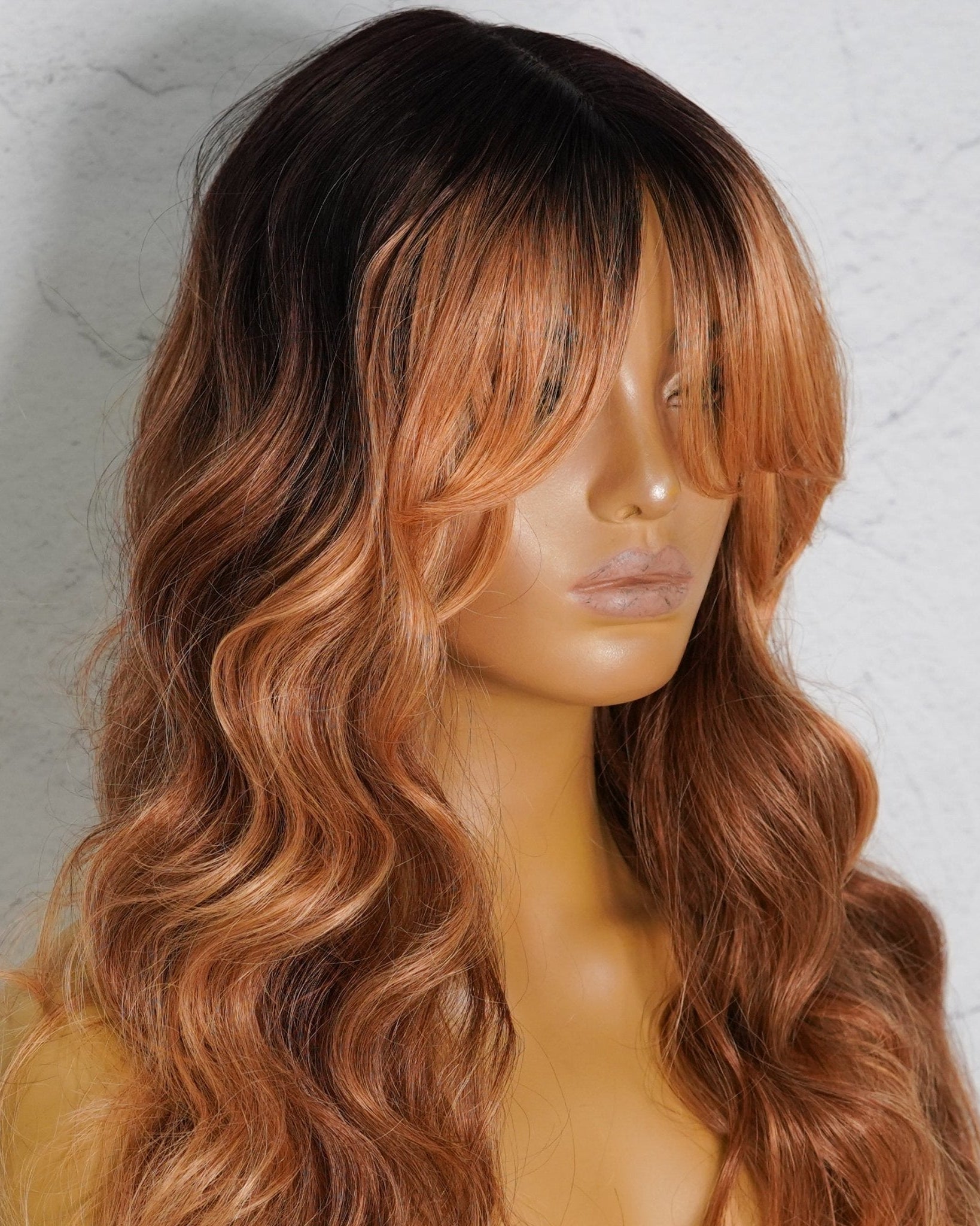 HENLEY Flame Lace Fringe Wig - Milk & Honey Wigs