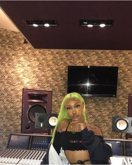 Highlighter Neon Lace Front Wig - Milk & Honey Wigs