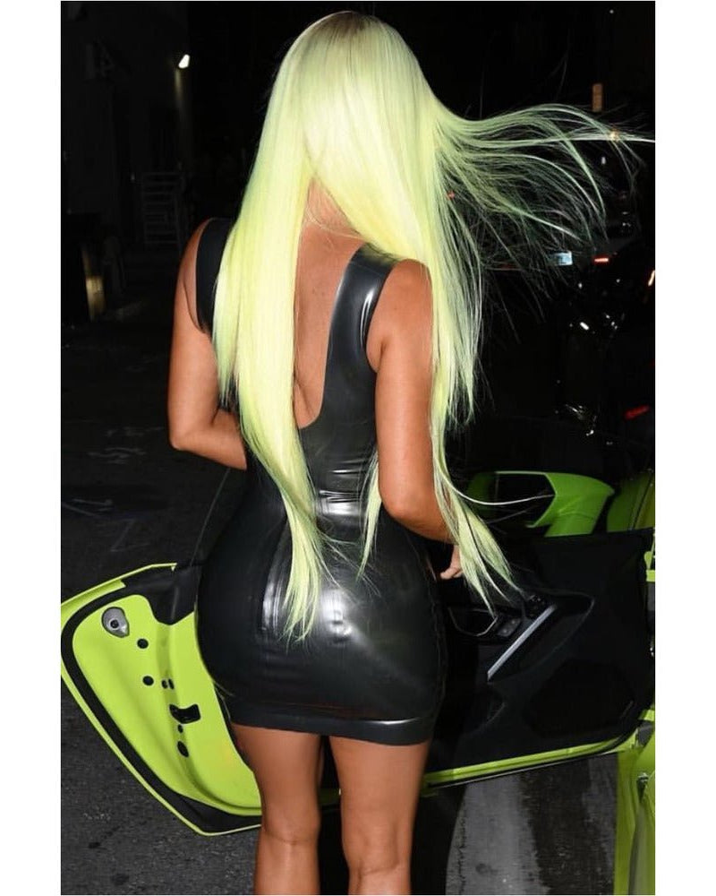 Highlighter Neon Lace Front Wig - Milk & Honey Wigs
