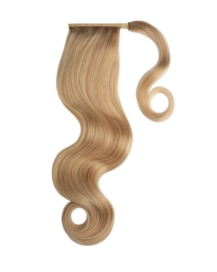 HONEYCOMB HIGHLIGHTS Remy Human Hair Ponytail - Milk & Honey Wigs