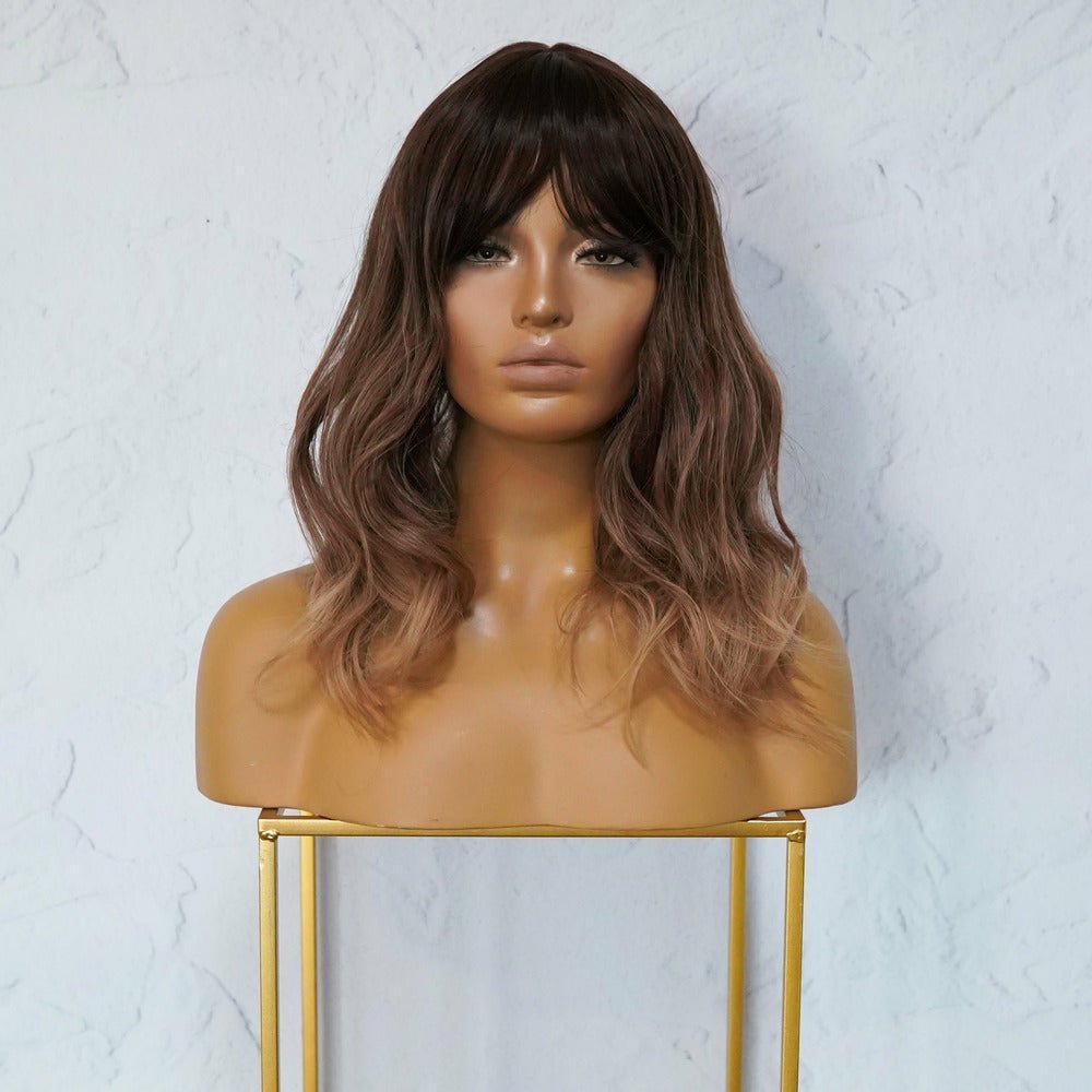 HOPE Brown Ombre Fringe Wig - Milk & Honey Wigs