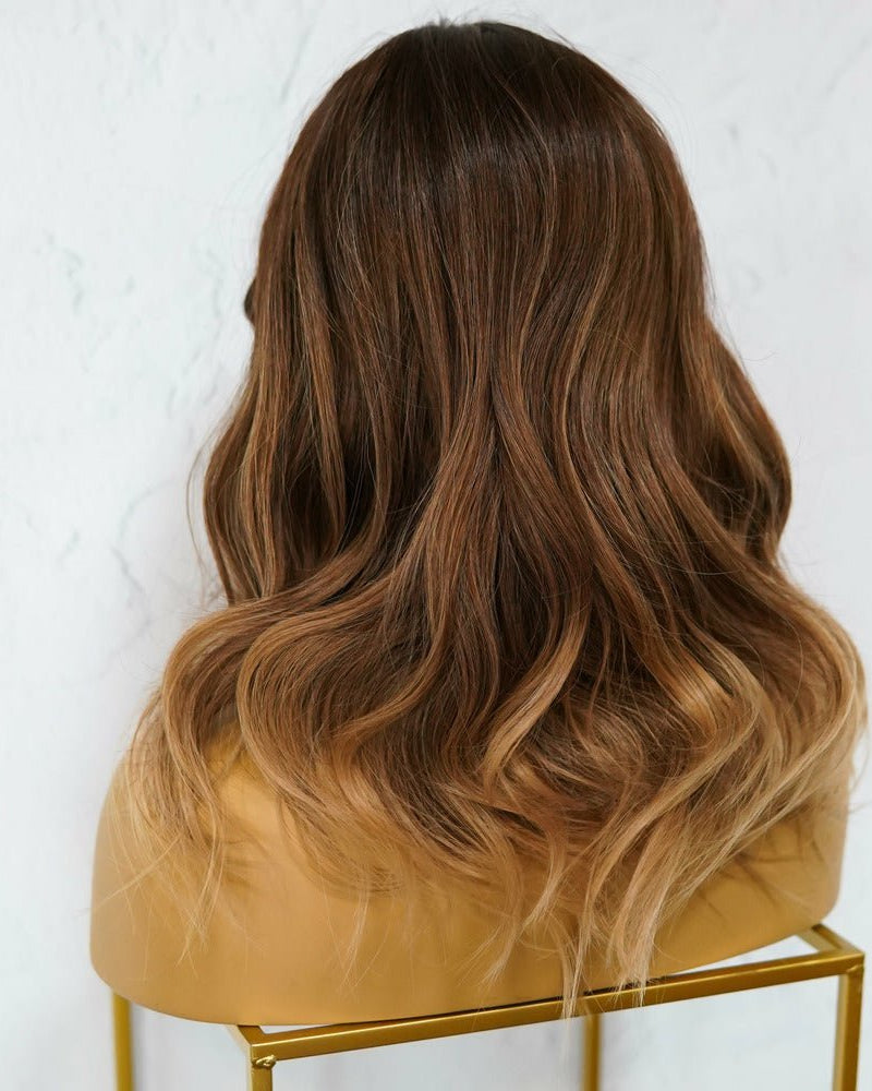 HOPE Brown Ombre Fringe Wig - Milk & Honey Wigs