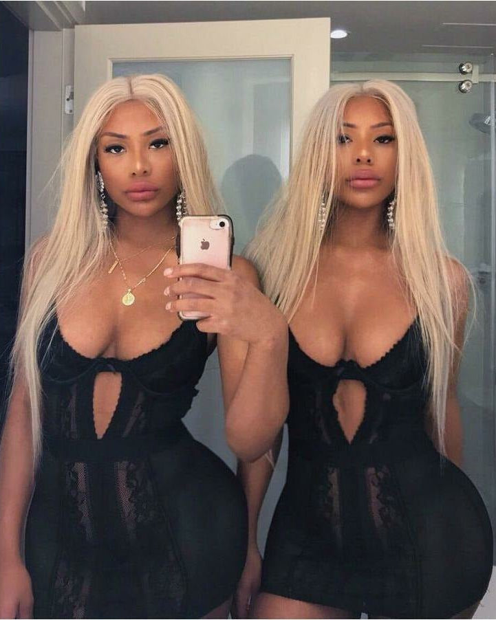 Ice Cold White Blonde Lace Front Wig - Milk & Honey Wigs