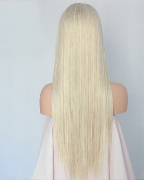 Ice Cold White Blonde Lace Front Wig - Milk & Honey Wigs