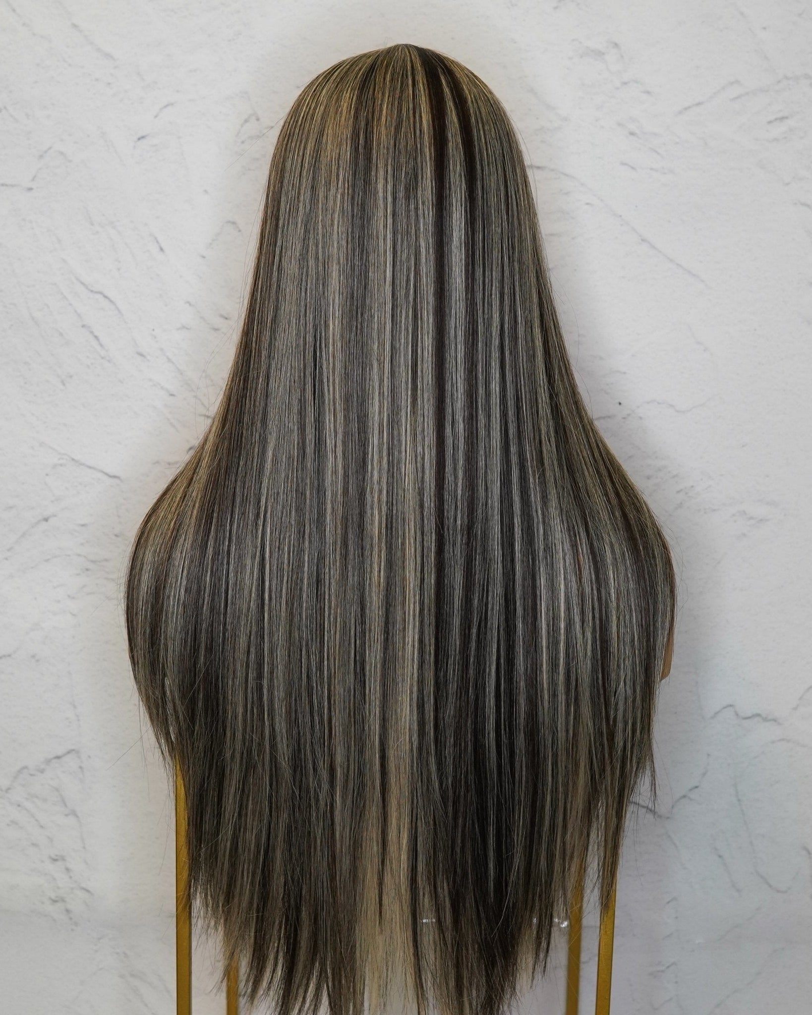 IMOGEN Ash Lace Front Wig - Milk & Honey Wigs