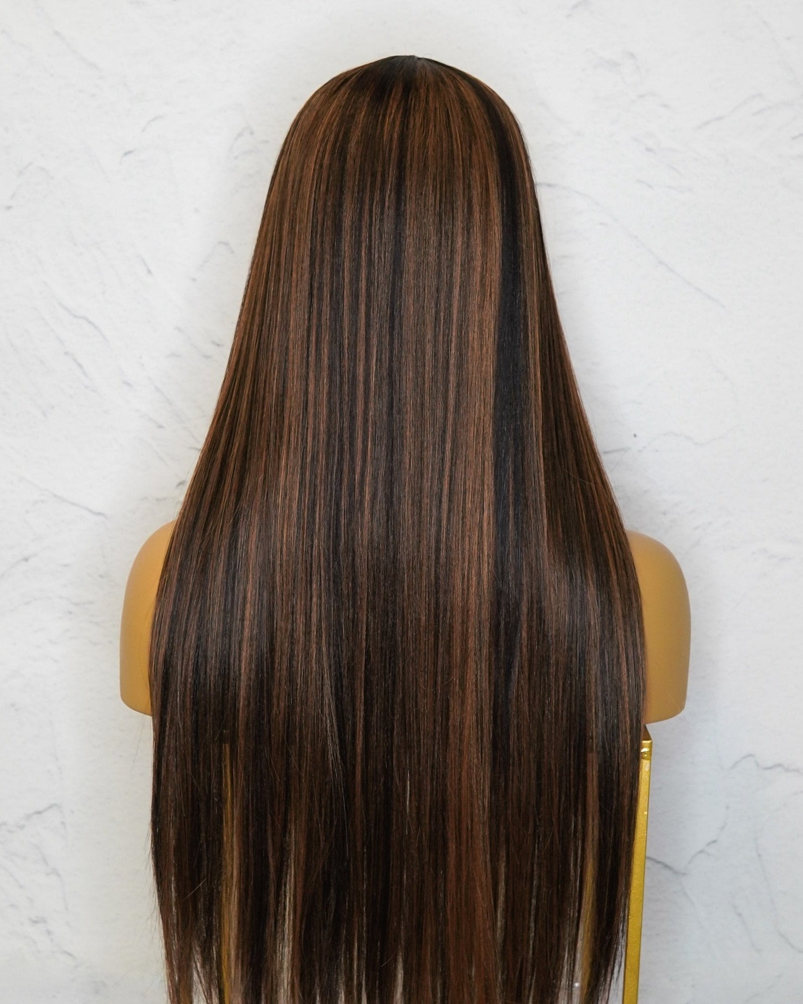 IMOGEN Chocolate Lace Front Wig - Milk & Honey Wigs