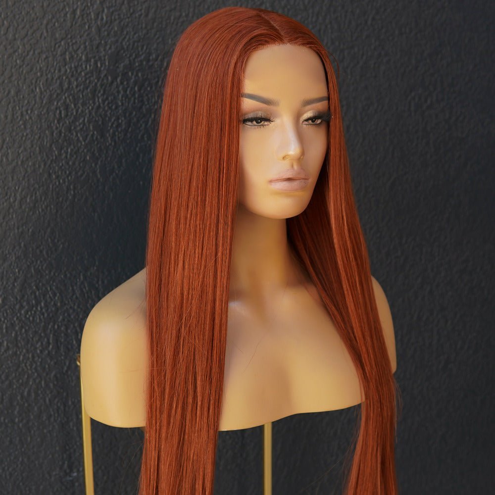 ISABELLE AUBURN Lace Front Wig - Milk & Honey Wigs