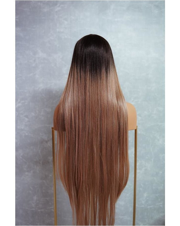 ISABELLE Brown 30" Lace Front Wig - Milk & Honey Wigs
