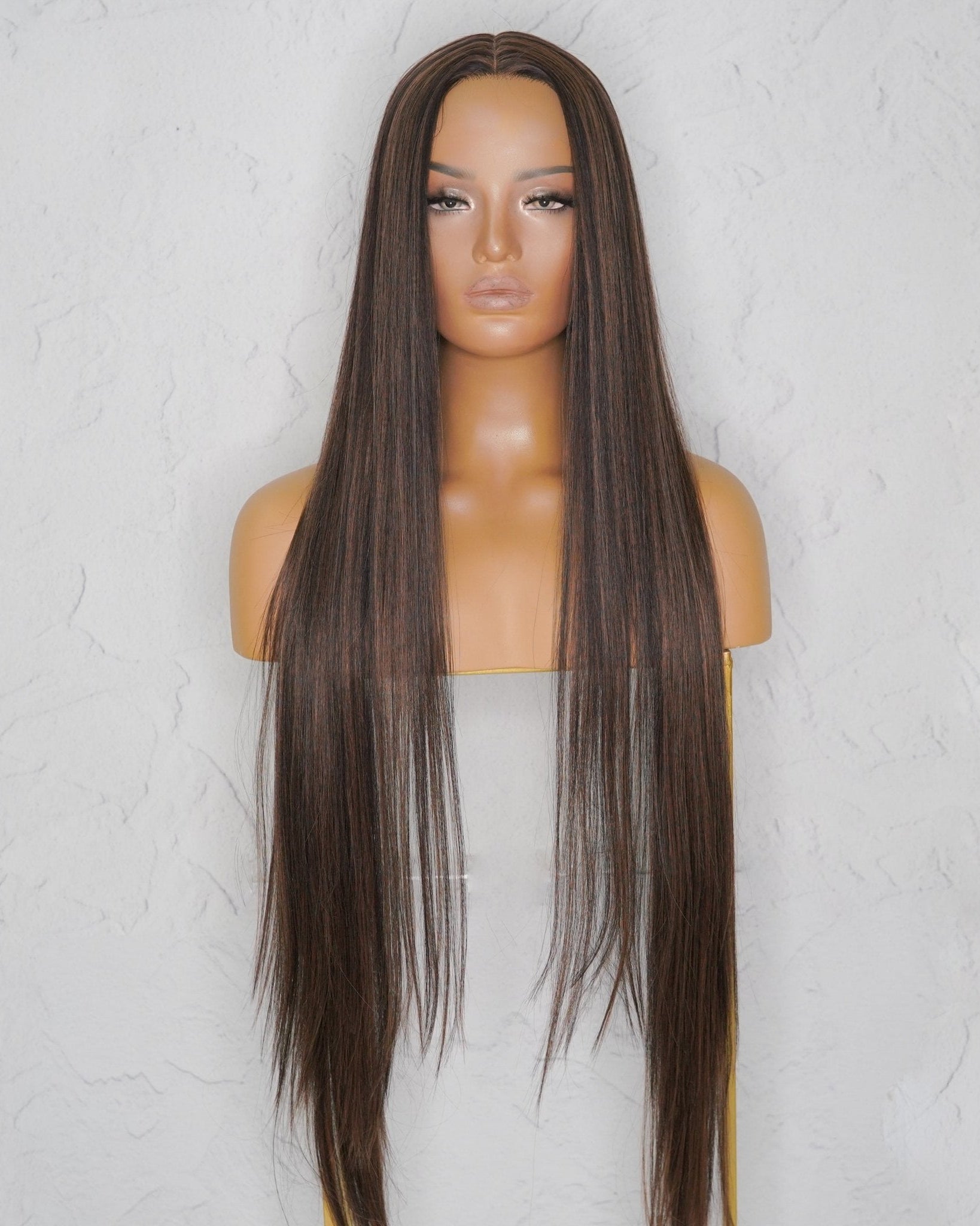 ISABELLE Chocolate 30" Lace Front Wig - Milk & Honey Wigs