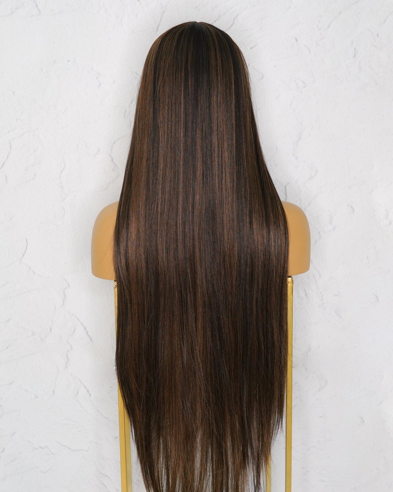 ISABELLE Chocolate 30" Lace Front Wig - Milk & Honey Wigs