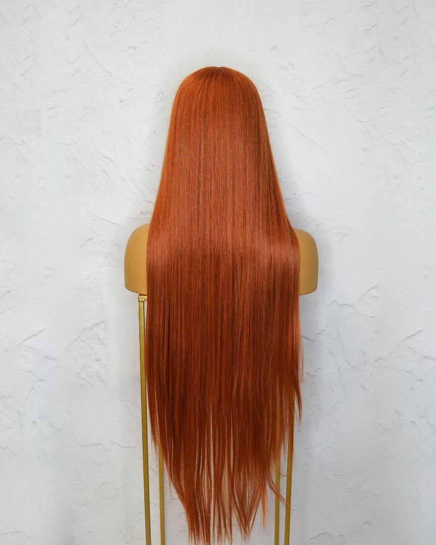 ISABELLE Copper 30" Lace Front Wig - Milk & Honey Wigs