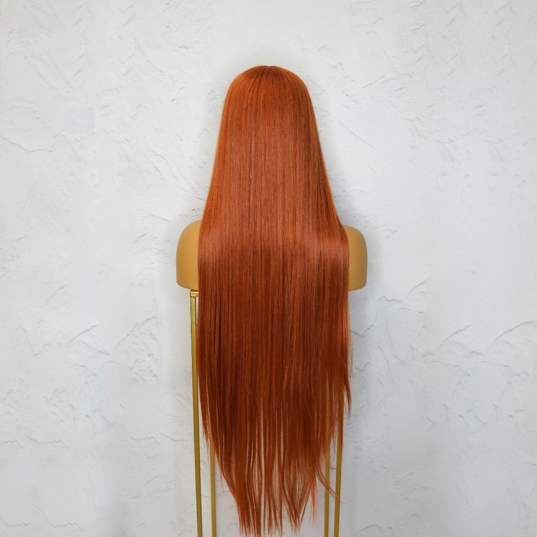 ISABELLE Copper 30" Lace Front Wig - Milk & Honey Wigs