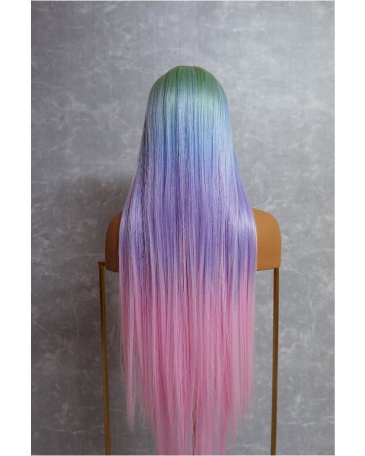 ISABELLE Rainbow 30" Lace Front Wig - Milk & Honey Wigs