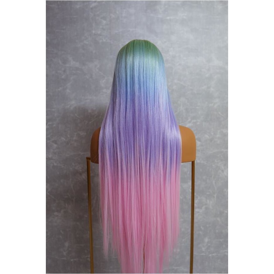 ISABELLE Rainbow 30" Lace Front Wig - Milk & Honey Wigs