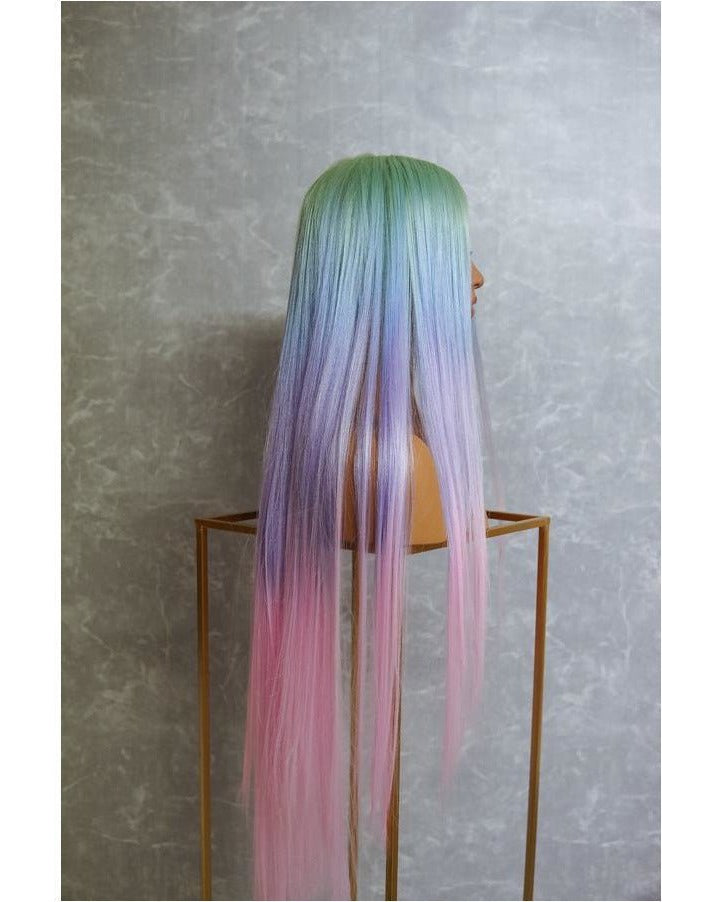 ISABELLE Rainbow 30" Lace Front Wig - Milk & Honey Wigs