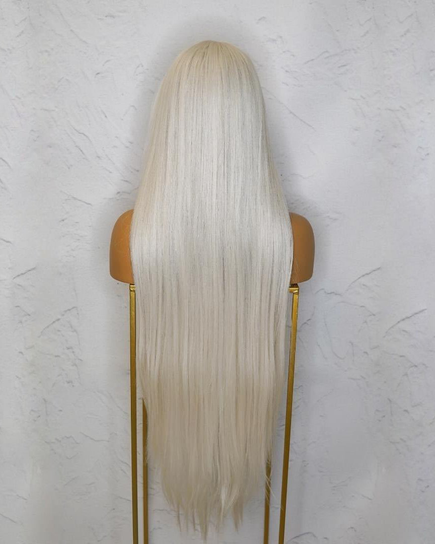 ISABELLE White 30" Lace Front Wig - Milk & Honey Wigs