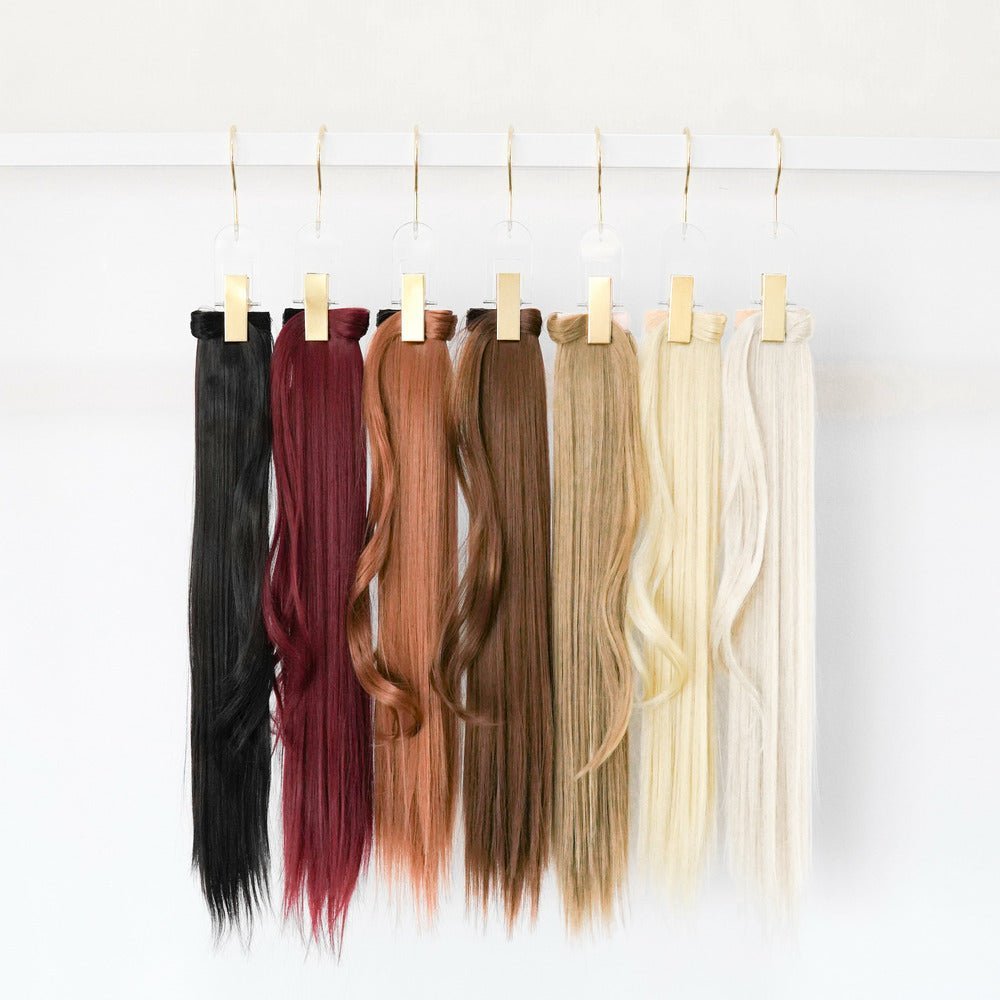 JANE synthetic straight ponytail, 22 inch | Milk & Honey Wigs