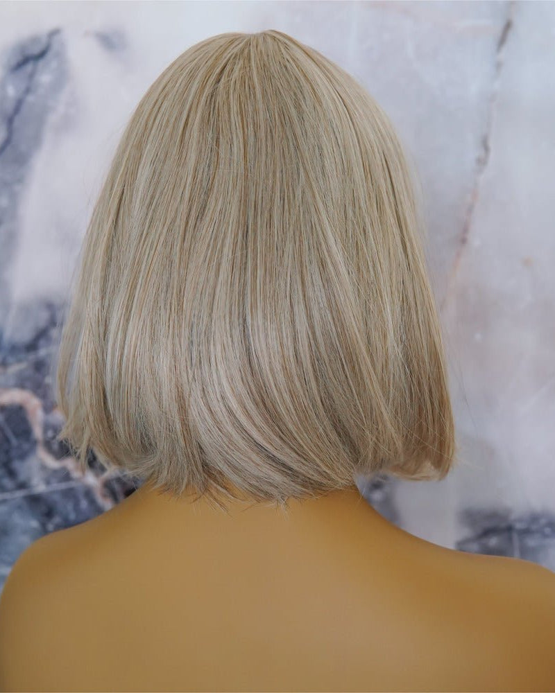 JANET Blonde Bob Fringe Wig - Milk & Honey Wigs