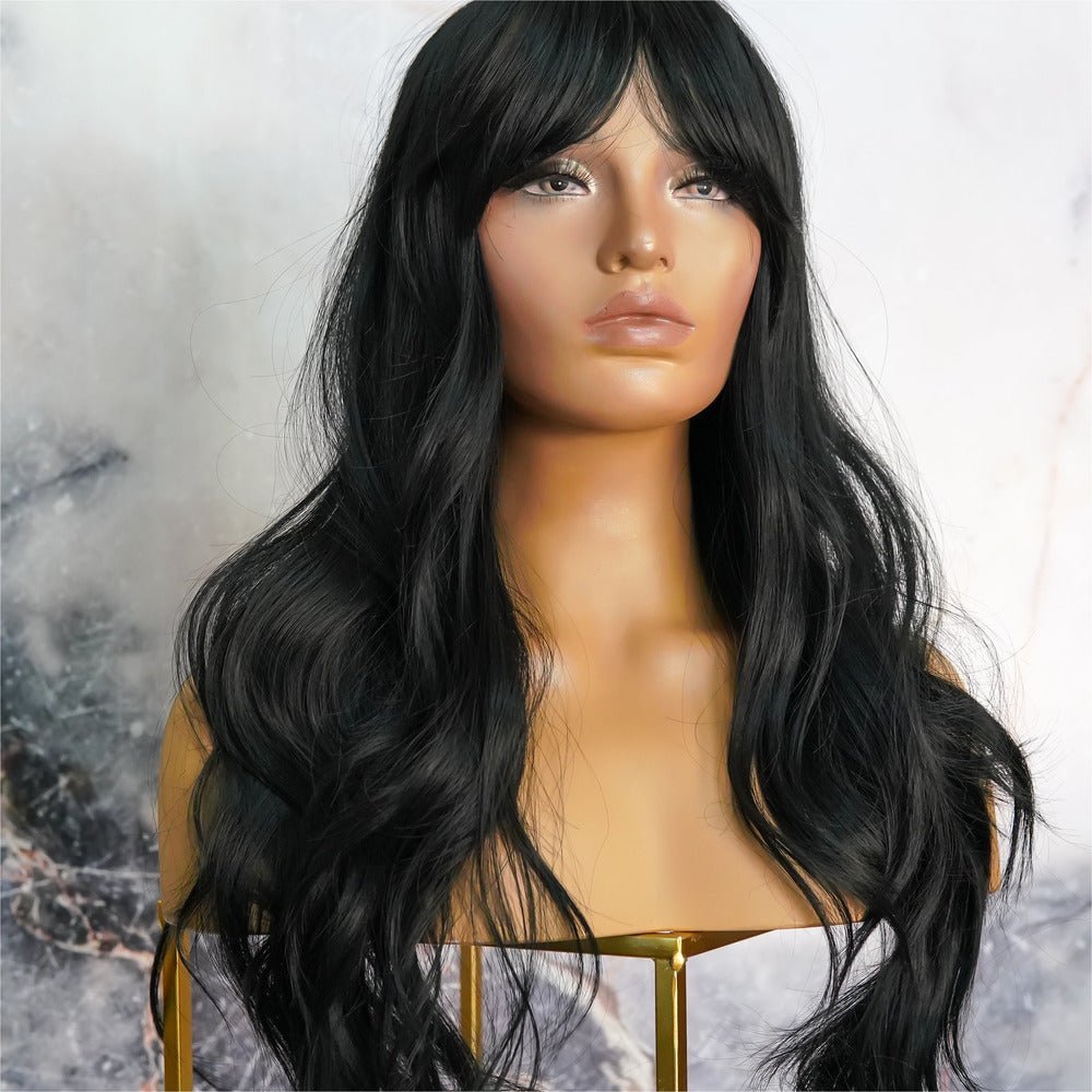 JAZMIN Black Fringe Wig - Milk & Honey Wigs