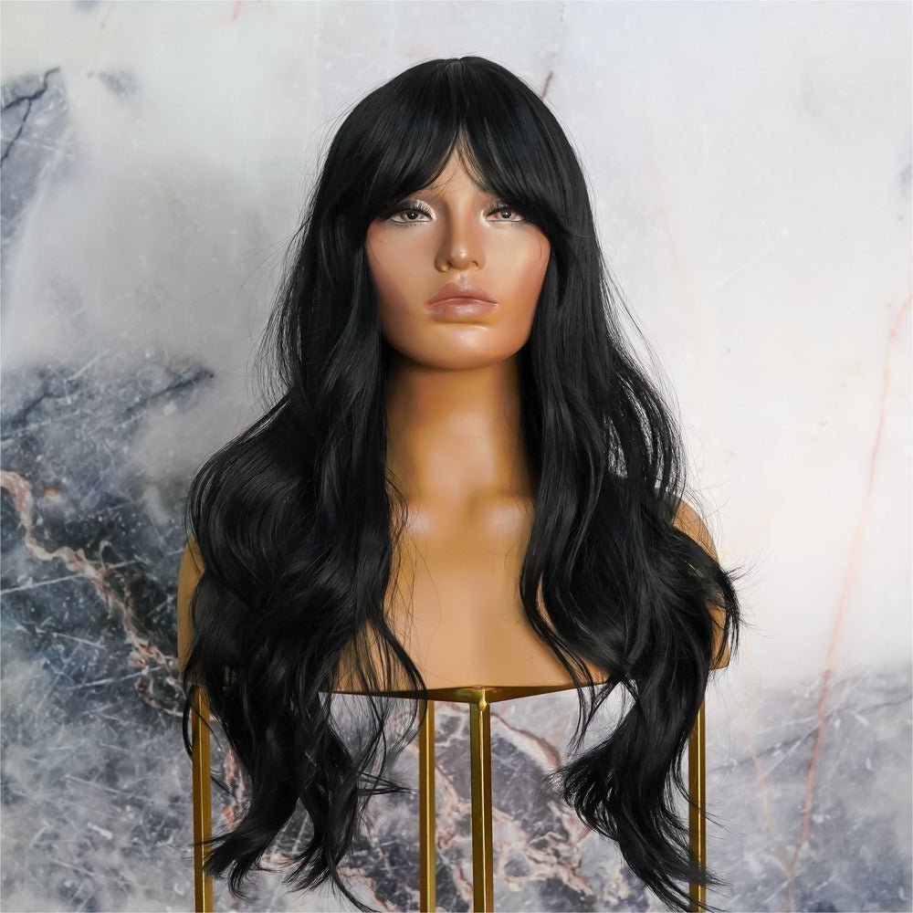JAZMIN Black Fringe Wig - Milk & Honey Wigs