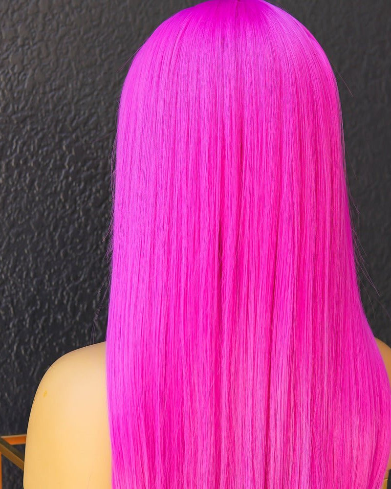 JENNER Pink 24" Lace Front Wig - Milk & Honey Wigs