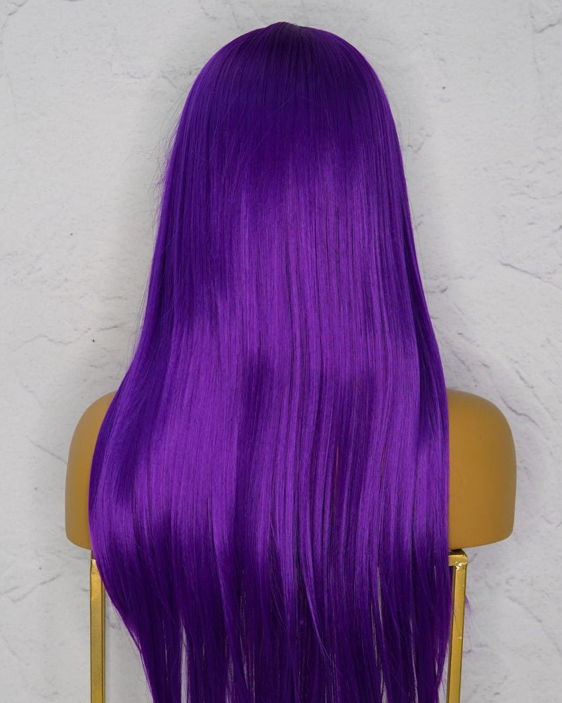 JENNER Purple 24" Lace Front Wig - Milk & Honey Wigs