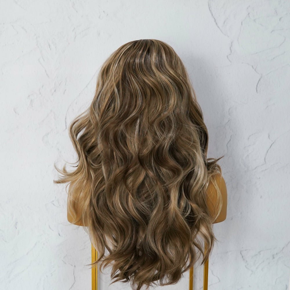 JOAN Ombre Brown Lace Front Wig - Milk & Honey Wigs