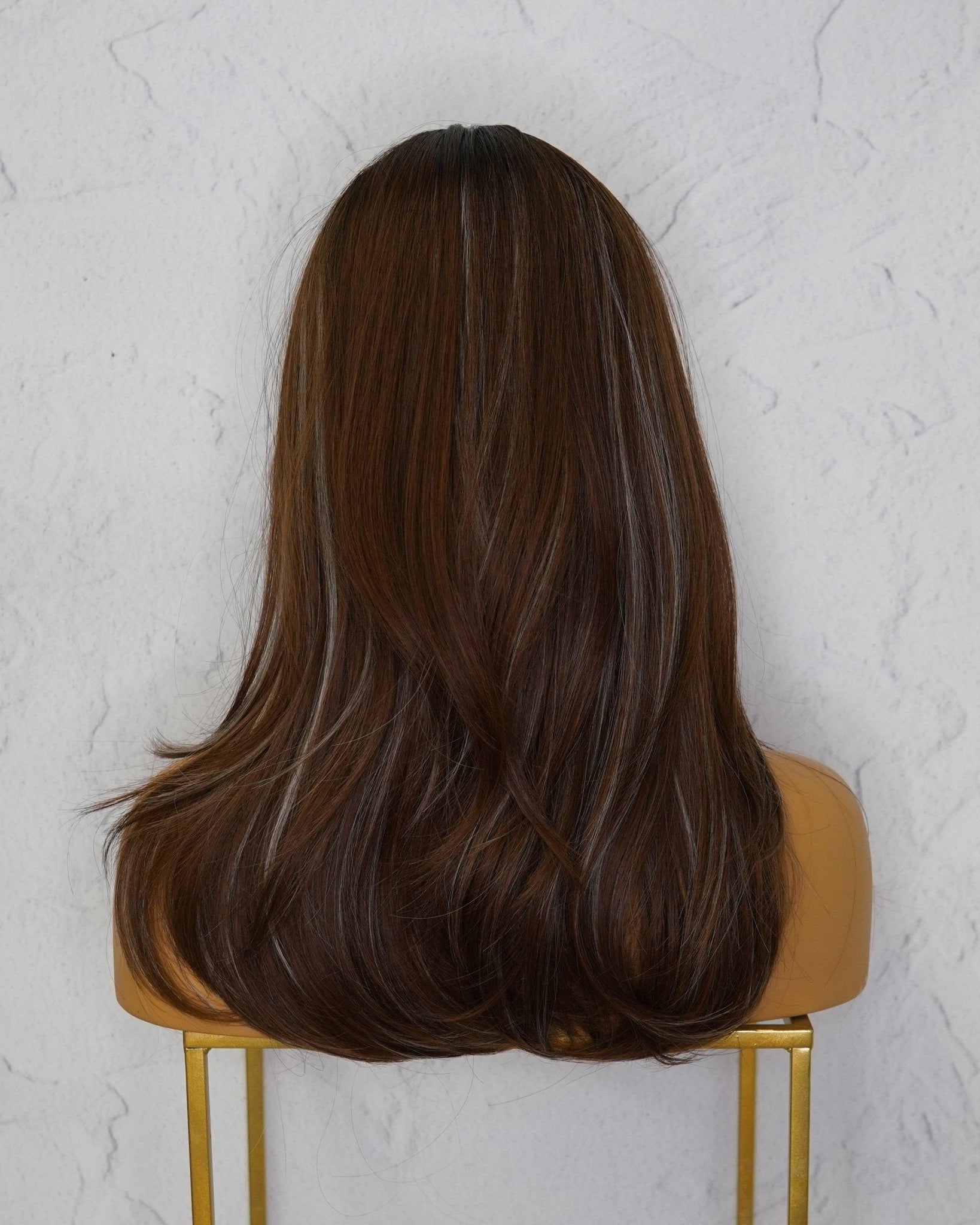 JUNE Brown 18" Fringe Wig - Milk & Honey Wigs