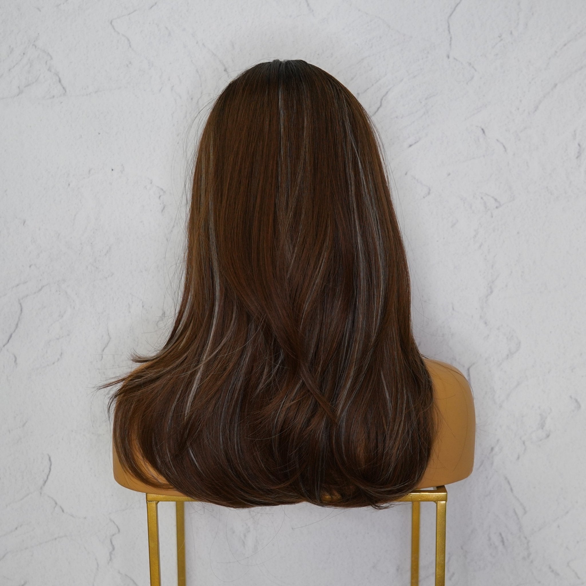 JUNE Brown 18" Fringe Wig - Milk & Honey Wigs