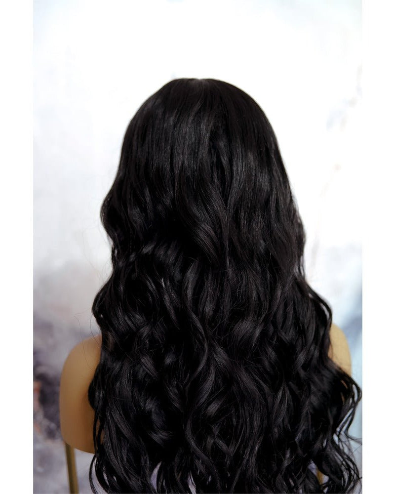 KEHLANI Black 30" Lace Front Wig - Milk & Honey Wigs
